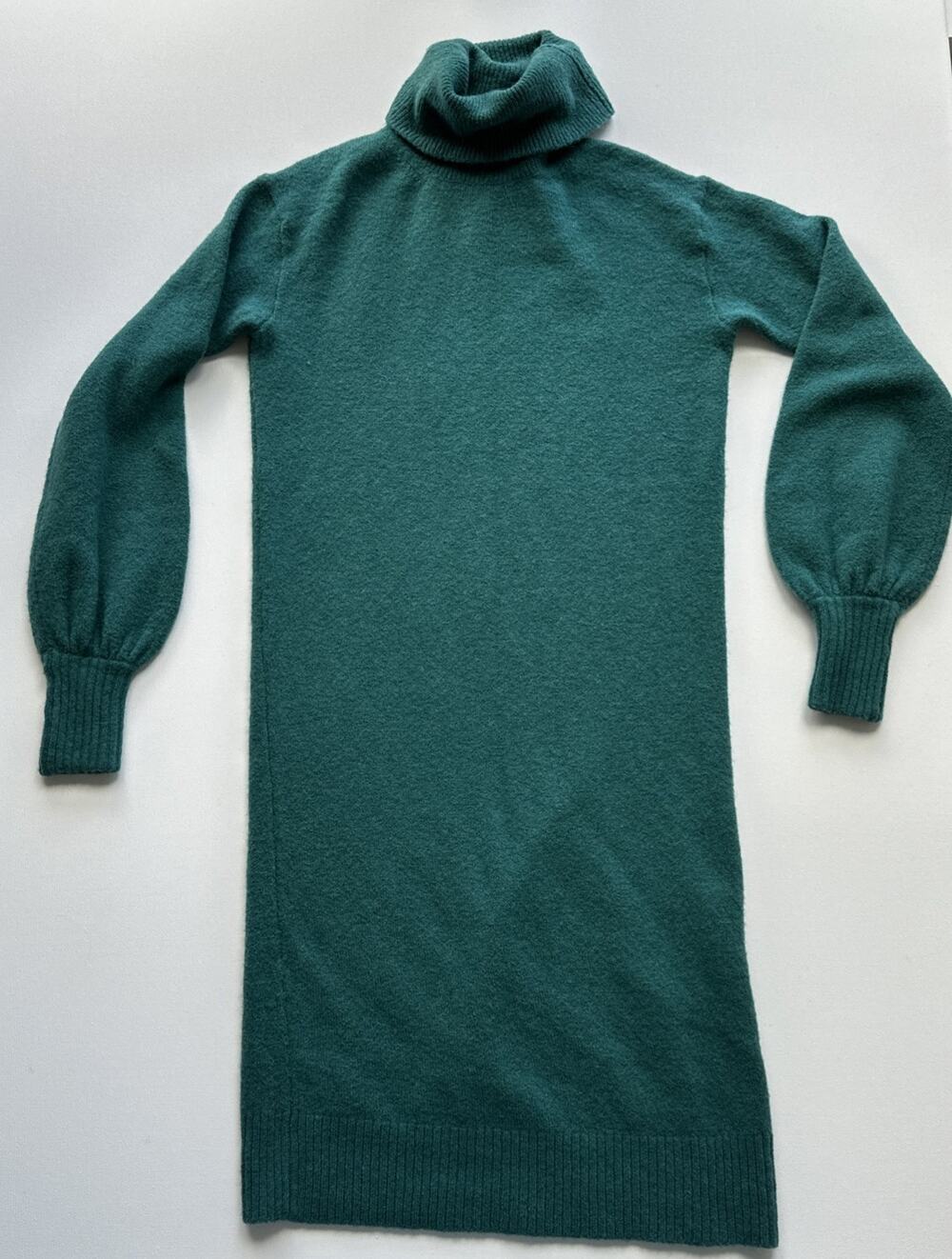 J.Crew Sweater Dress- Green XXS